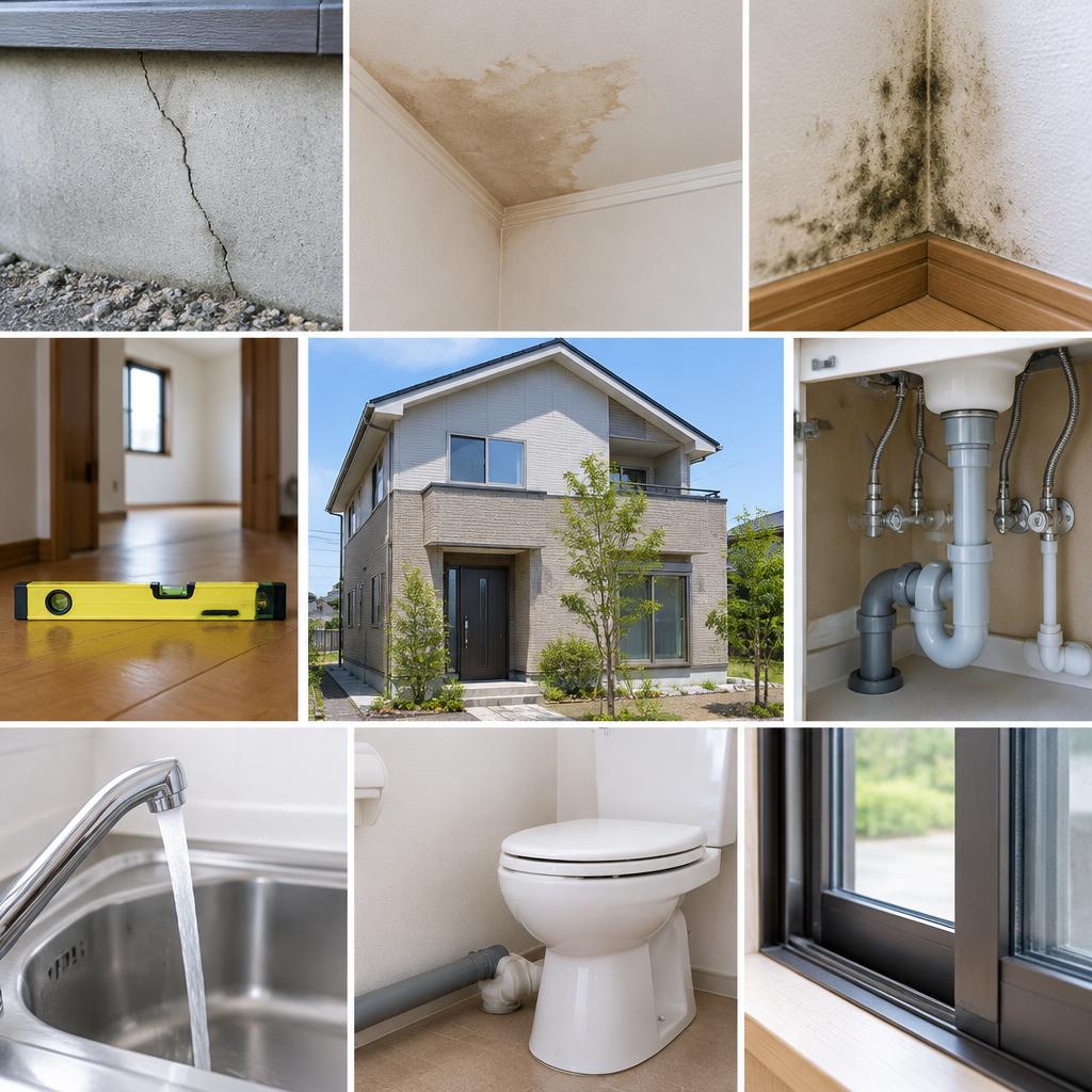 内覧で差がつく！建物の劣化や不具合を見抜くチェックポイント